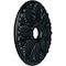 Ekena Millwork Milan Ceiling Medallion (Fits Canopies up to 4 5/8"), 24 1/2"OD x 3 1/2"ID x 1"P, Night Shade CM24MINSF - alternate 2